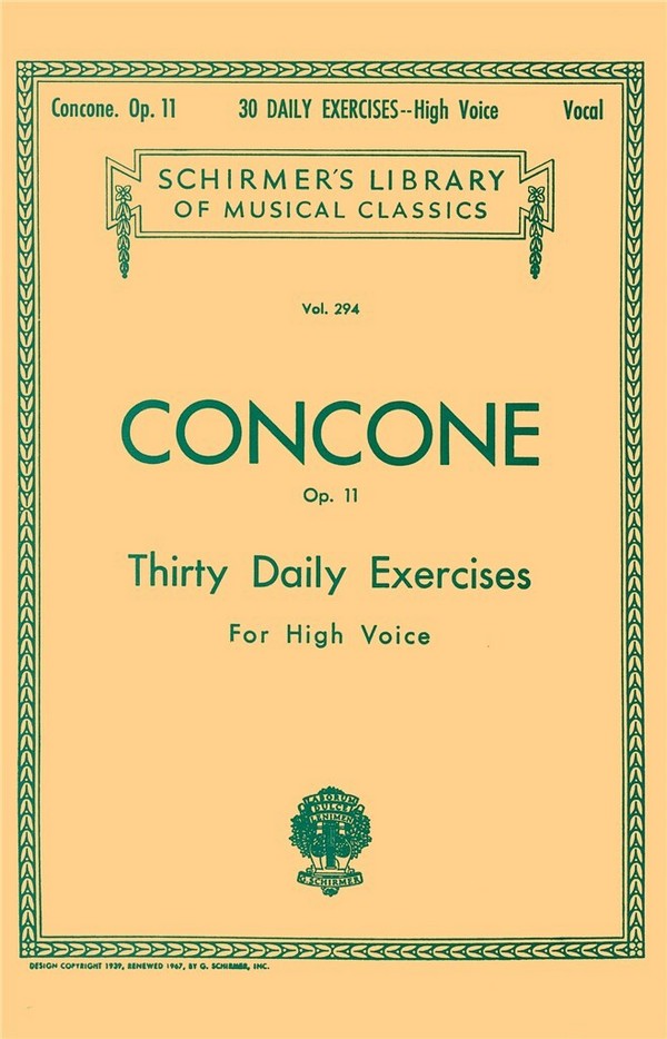 30 daily Exercises op.11 for