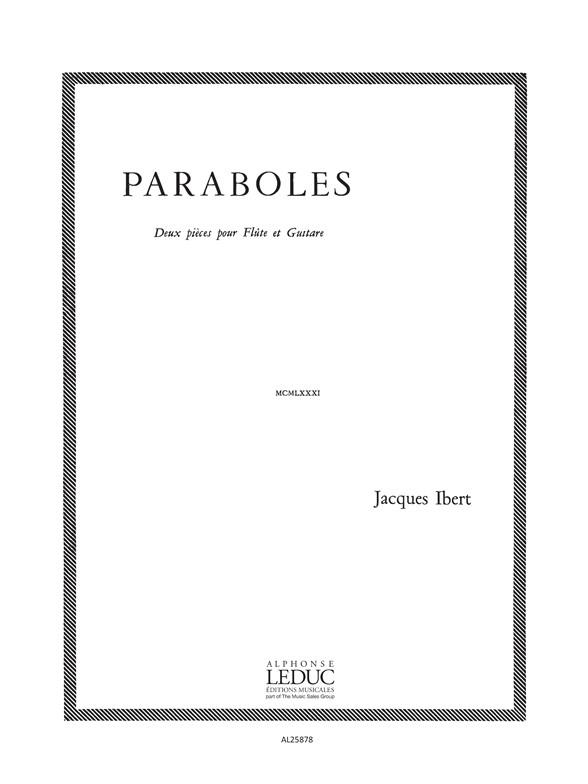 Paraboles 2 pièces pour