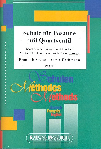 Schule für Posaune mit Quartventil