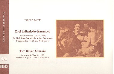 2 italienische Kanzonen zu 4 Stimmen
