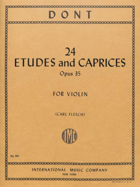 24 Etudes and Caprices op.35