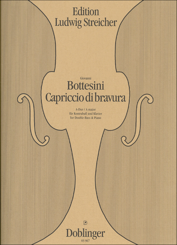 Capriccio di bravura A-Dur für Kontrabass