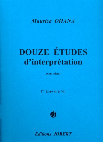 12 etudes d'interpretation vol.1