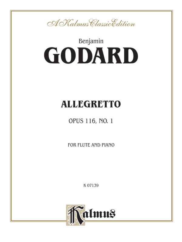 Allegretto op.116 for flute and piano