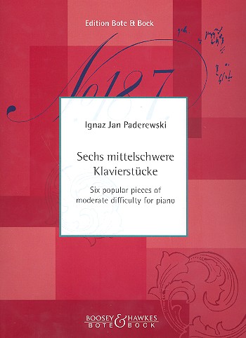 6 populäre Stücke mäßiger Schwierigkeit