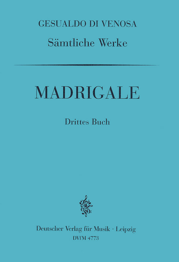 Sämtliche Madrigale Band 3
