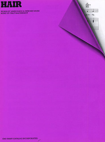 HAIR EINZELAUSGABE FUER GESANG