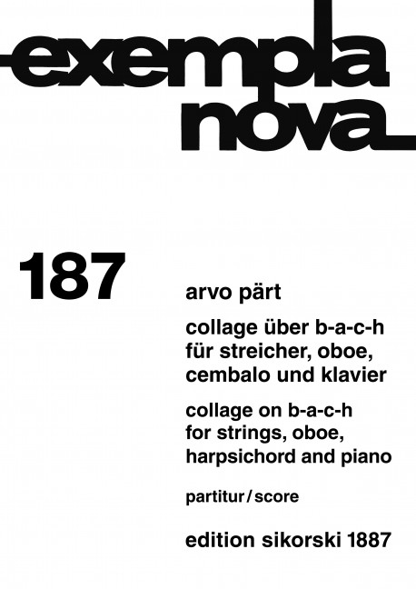 Collage über B-A-C-H für