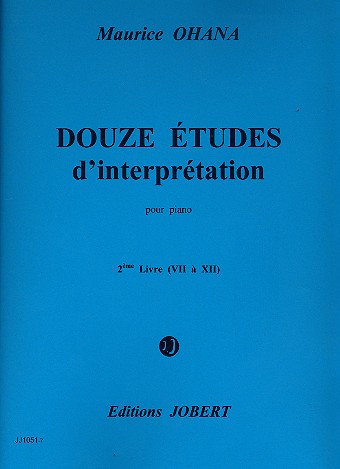 12 études d'interpretation vol.2