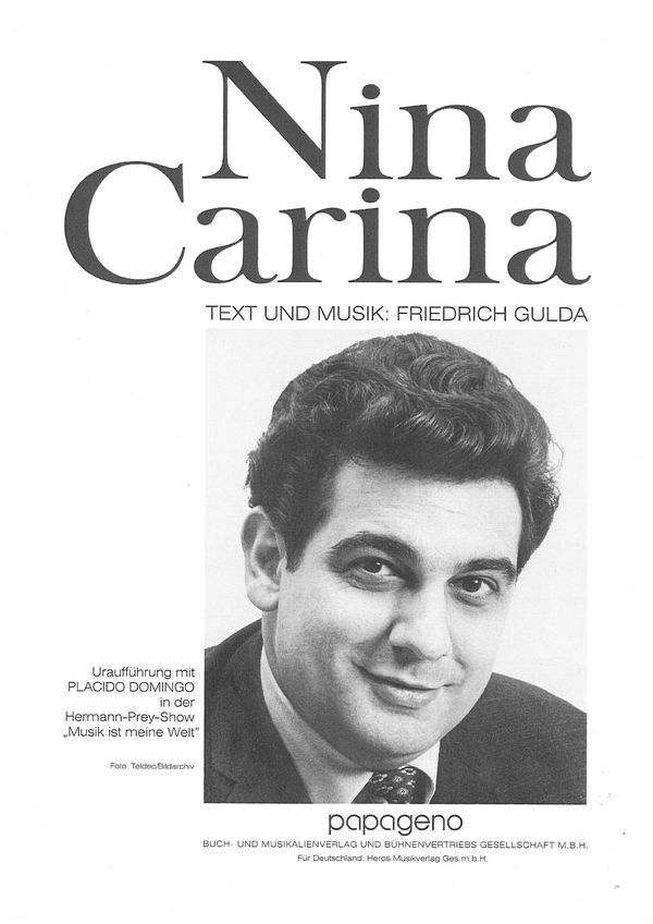 Nina Carina für Gesang und