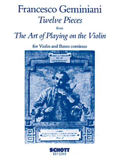 12 pieces op.9 from The art of Playing the Violin