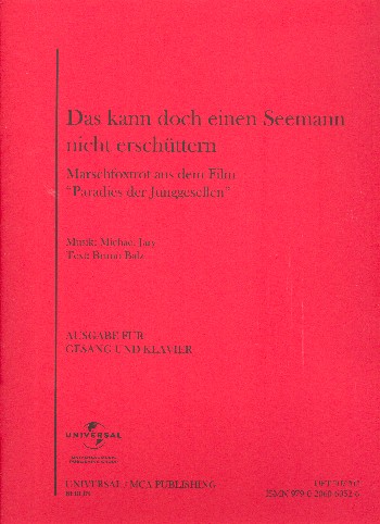 Das kann doch einen Seemann nicht