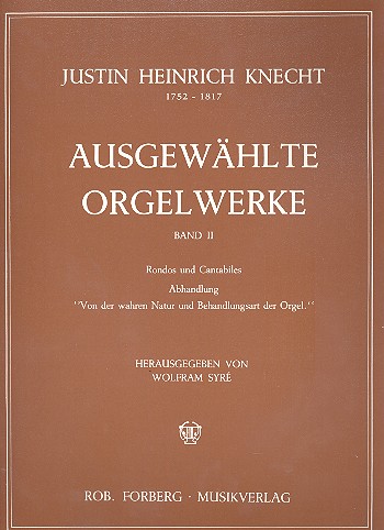 Ausgewählte Orgelwerke Band 2