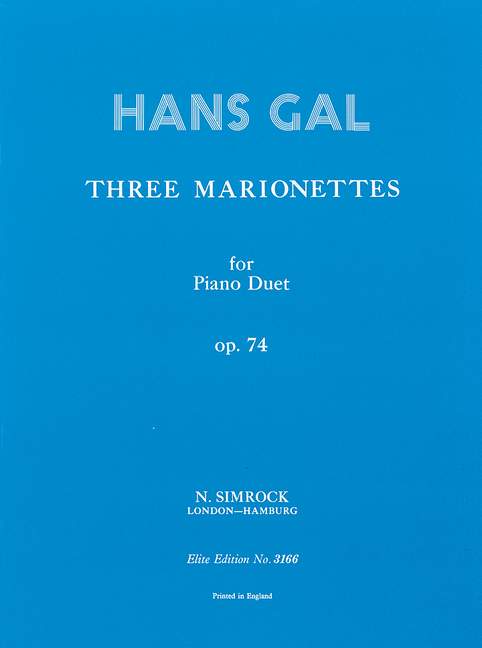 3 Marionettes op.74