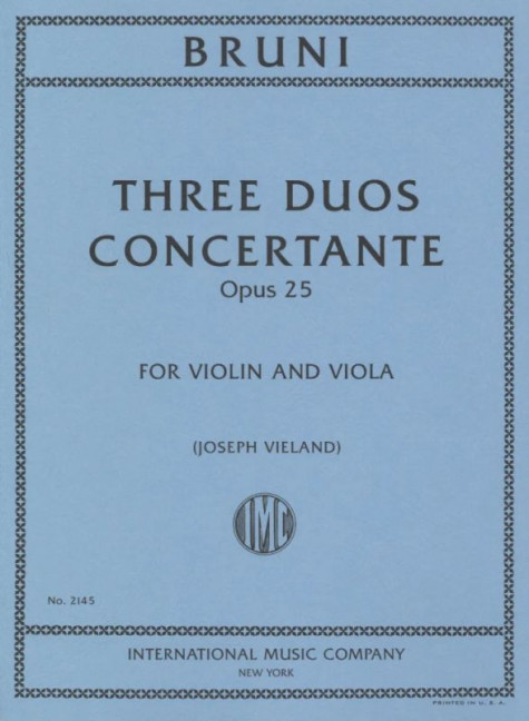 3 Duos concertante op.25