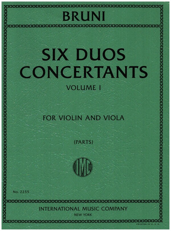 6 Duos concertants vol.1