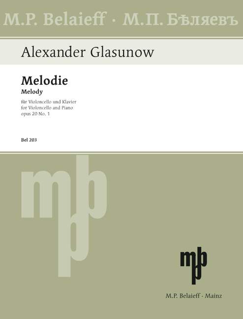 Melodie op.20,1