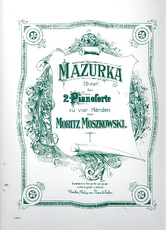 Mazurka D-Dur für 2 Klaviere