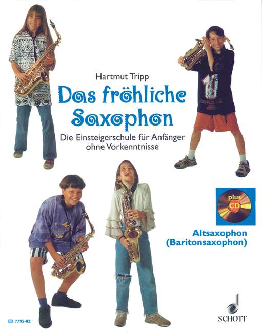 Das fröhliche Saxophon (+CD)