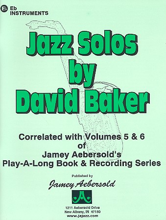 Jazz Solos for Eb Instruments