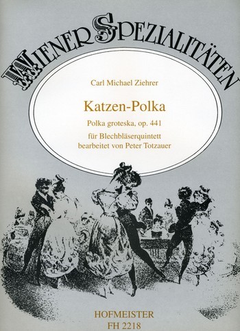 Katzen-Polka op.441 für 2 Trompeten,