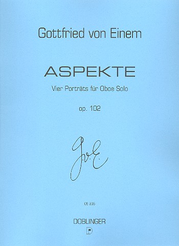 Aspekte op.102 4 Porträts für Oboe