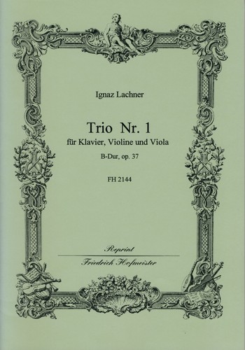 Trio B-Dur op.37,1 für Klavier, Violine,