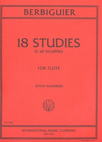 18 Studies in all tonalities