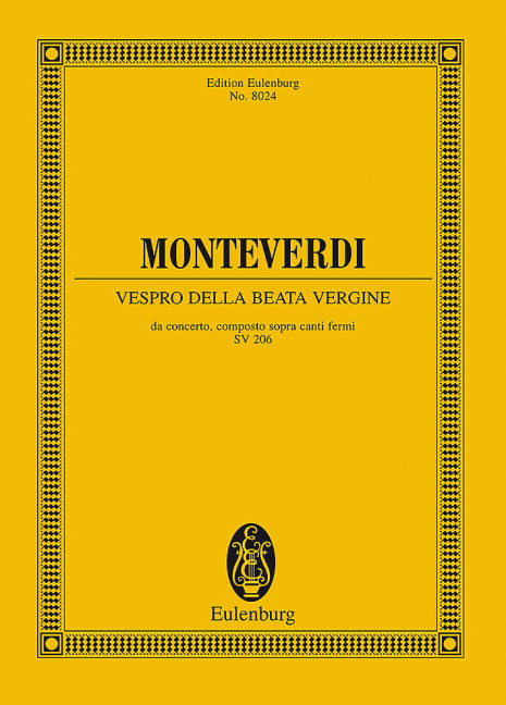 Vespro della Beata Vergine SV206