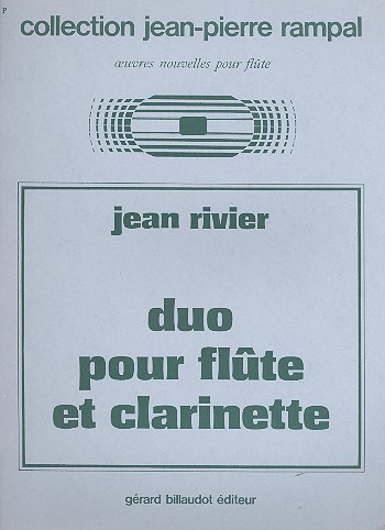 Duo pour flute et clarinette