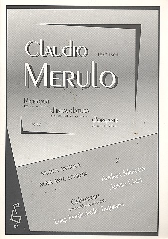 Ricercari d'intavolatura d'organo vol.2