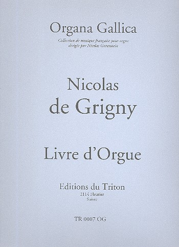 Livre d'orgue (mit deutscher