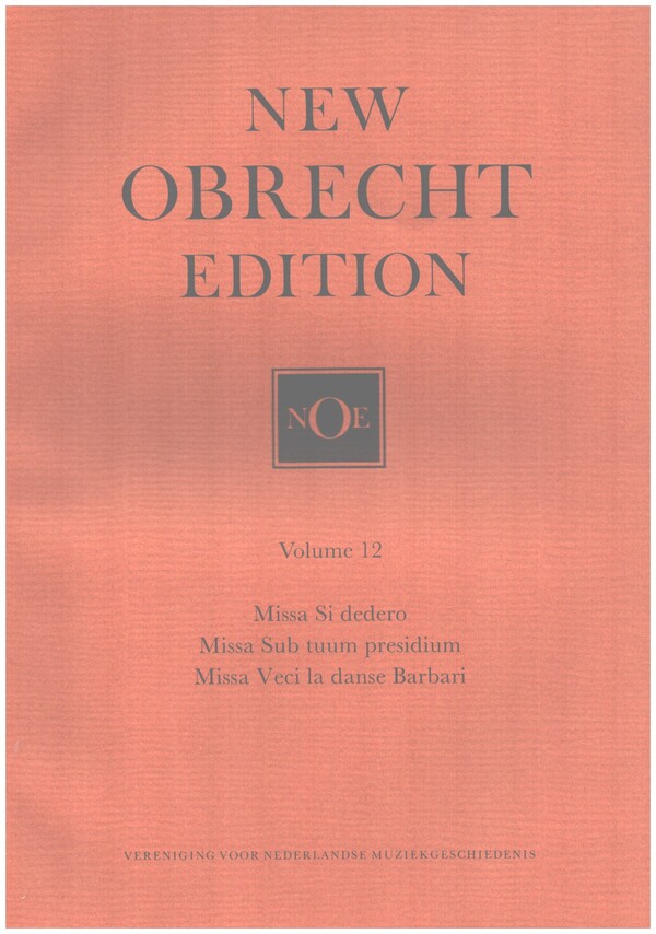 New Obrecht Edition Vol.12