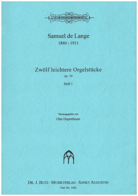 12 leichtere Orgelstücke op.56 Band 1