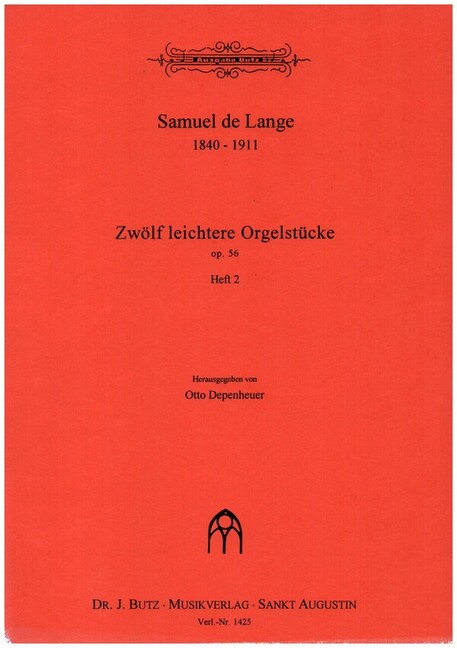 12 leichtere Orgelstücke op.56 Band 2