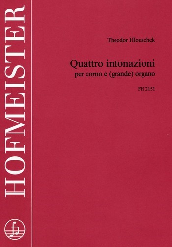 4 Intonazioni für Horn und Orgel