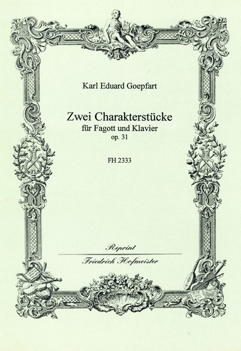2 Charakterstücke op.31 für Fagott