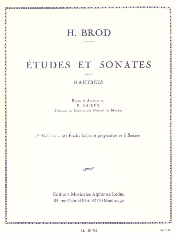 Etudes et sonates vol.1 40 études