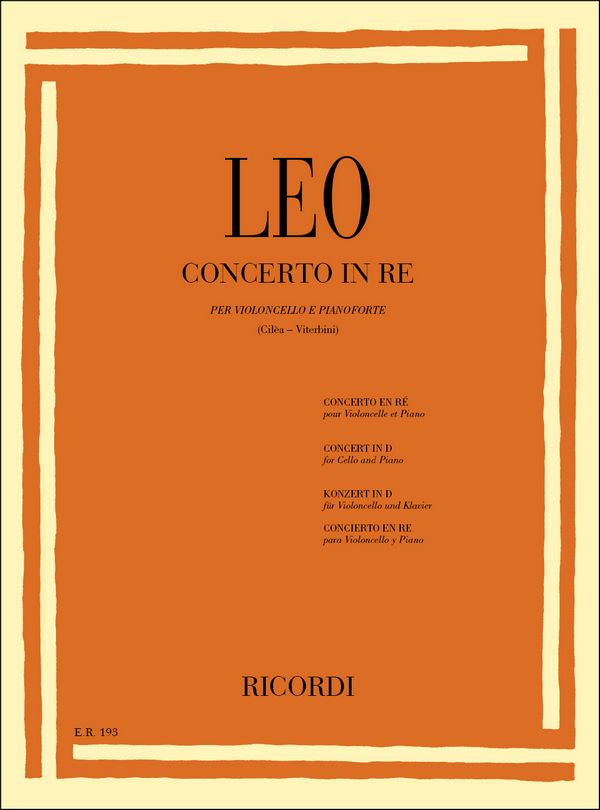Concerto in re per violoncello e