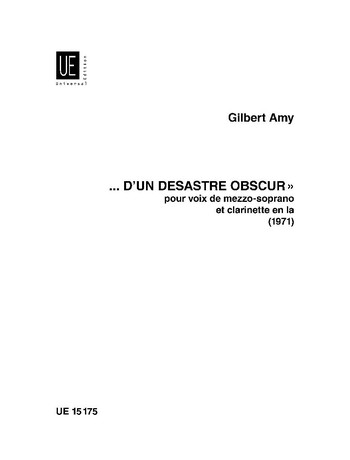 D'UN DESASTRE OBSCUR POUR MEZZO-