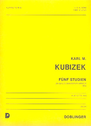 FUENF STUDIEN ZU CLAUDE DEBUSSYS