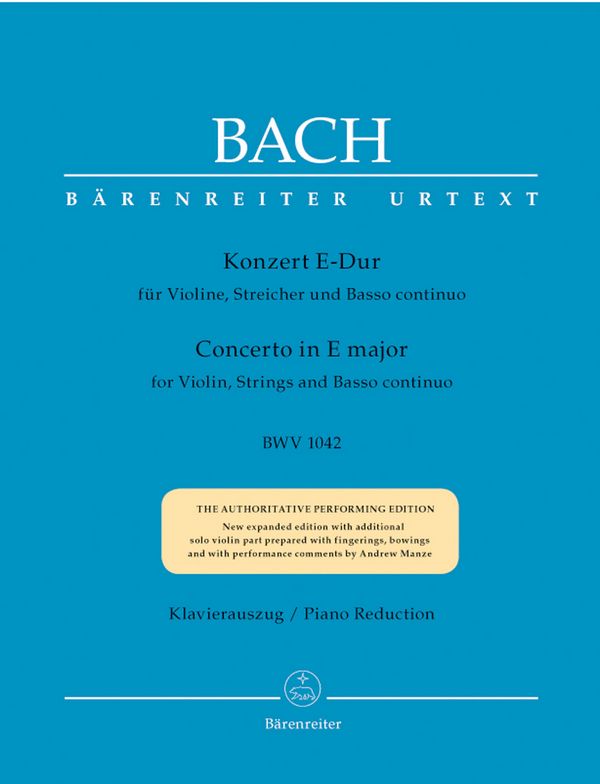 Konzert E-Dur BWV1042 