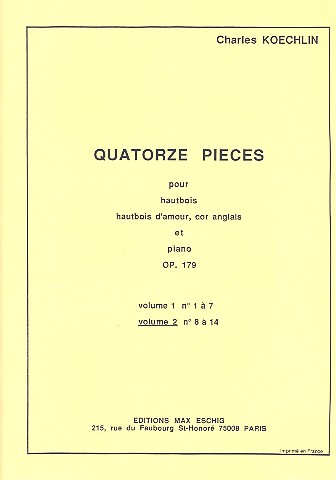 14 pièces vol.2 (nos.8-14) pour