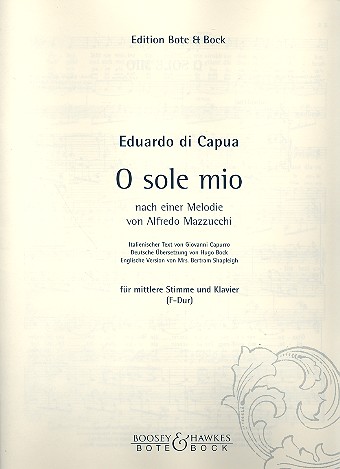 O sole mio