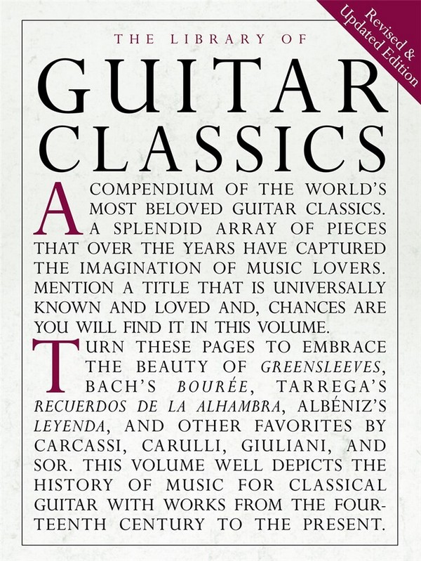 The Library of Guitar Classics