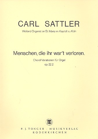 Menschen die ihr war't verloren