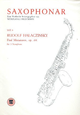 Sax 8 op.68 5 Miniaturen für