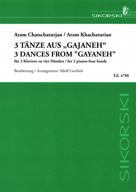 3 Tänze aus "Gajaneh"