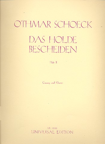 Das holde Bescheiden op.62