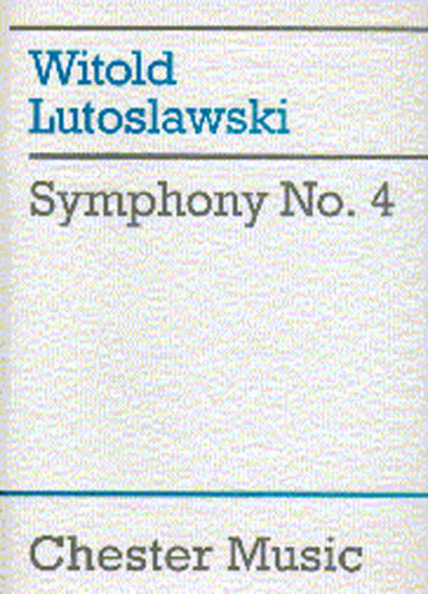 Symphony no.4 for orchestra